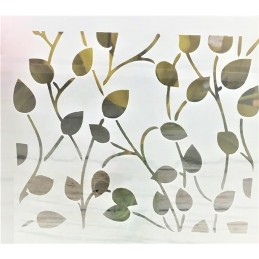 POCHOIR PLASTIQUE 13*13cm : feuilles (06) 