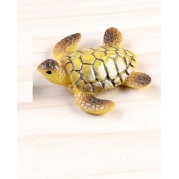 MINIATURE EN RESINE : tortue 4cm 