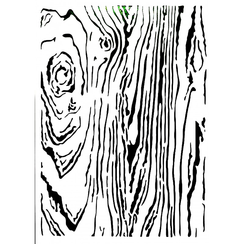 POCHOIR PLASTIQUE 30*21cm : veinage bois (01) POCHOIR PLASTIQUE 30*21cm : veinage bois (01)