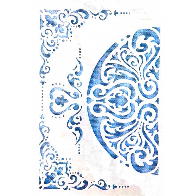 POCHOIR PLASTIQUE 30*21cm : motif antique (51) 