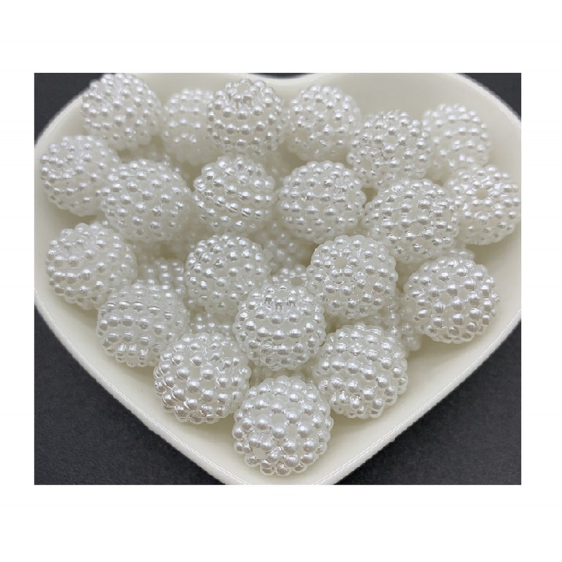 Perles chiffres acrylique - Rond - Noir et Blanc - 6 mm - 300 pcs - Perle  acrylique - Creavea