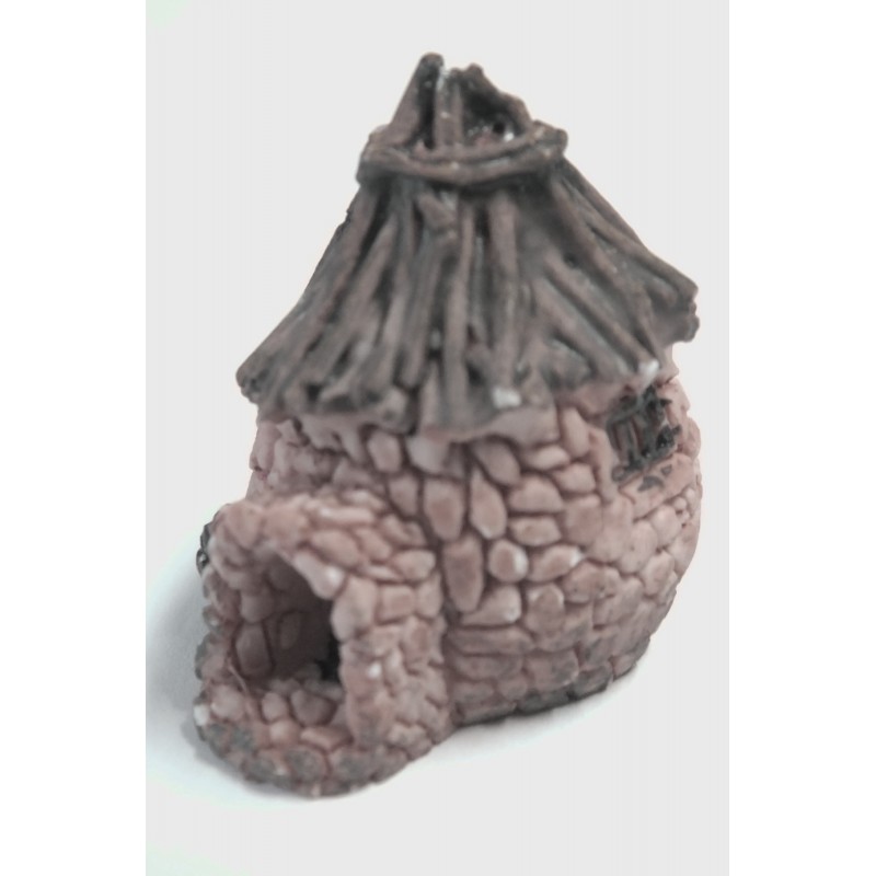 MINIATURE EN RESINE : maison campagne hauteur 4cm (40) 