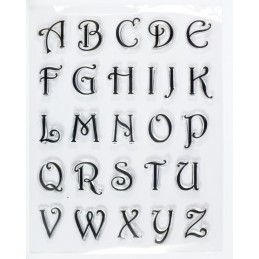Alphabet tampon lettres majuscule 25 mm  