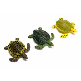 LOT 3 MINIATURES PVC  : tortue 32*32mm (06) 