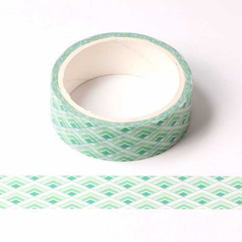 Ruban Washi 15mm x 5 m motif fantaisie (01) 