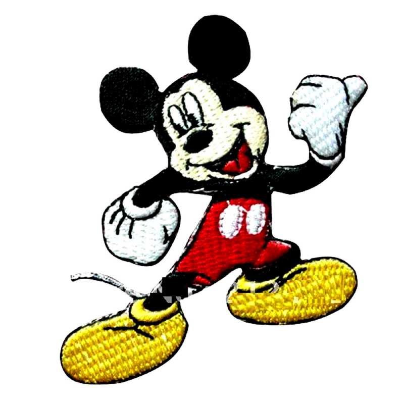 APPLIQUE THERMOCOLLANT : Mickey 8*7cm (03) 