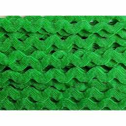 RUBAN CROQUET POLYESTER : vert largeur 10mm longueur 2m 