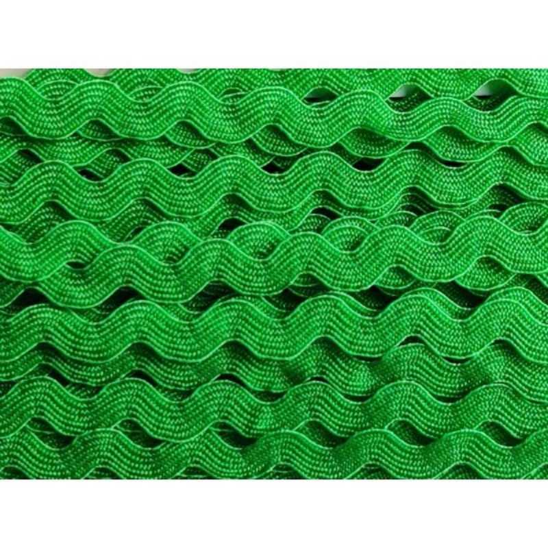 RUBAN CROQUET POLYESTER : vert largeur 10mm longueur 2m 