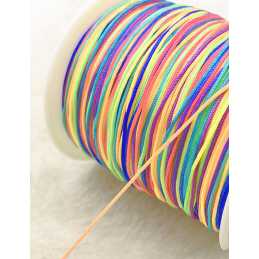 CORDON NYLON : multicolore longueur 10m diametre 0.5mm (03) 