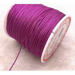 CORDON NYLON : violet longueur 10m diametre 0.5mm 