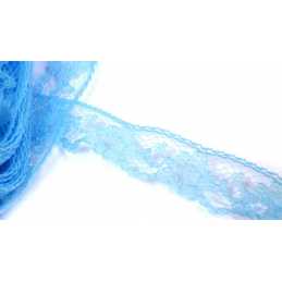 DENTELLE BLEU : largeur 14mm - longueur 100cm (03) 