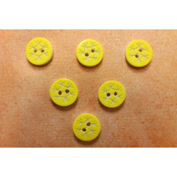 LOT 6 BOUTONS : rond motif...