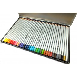 Boites de 36  crayons bois  couleur à l'huile  Marco Raffiné fine Art 