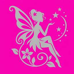 Pochoirs Fantaisie en Mylar | Fées, Étoiles & Motifs Déco