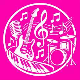 pochoirs musique
